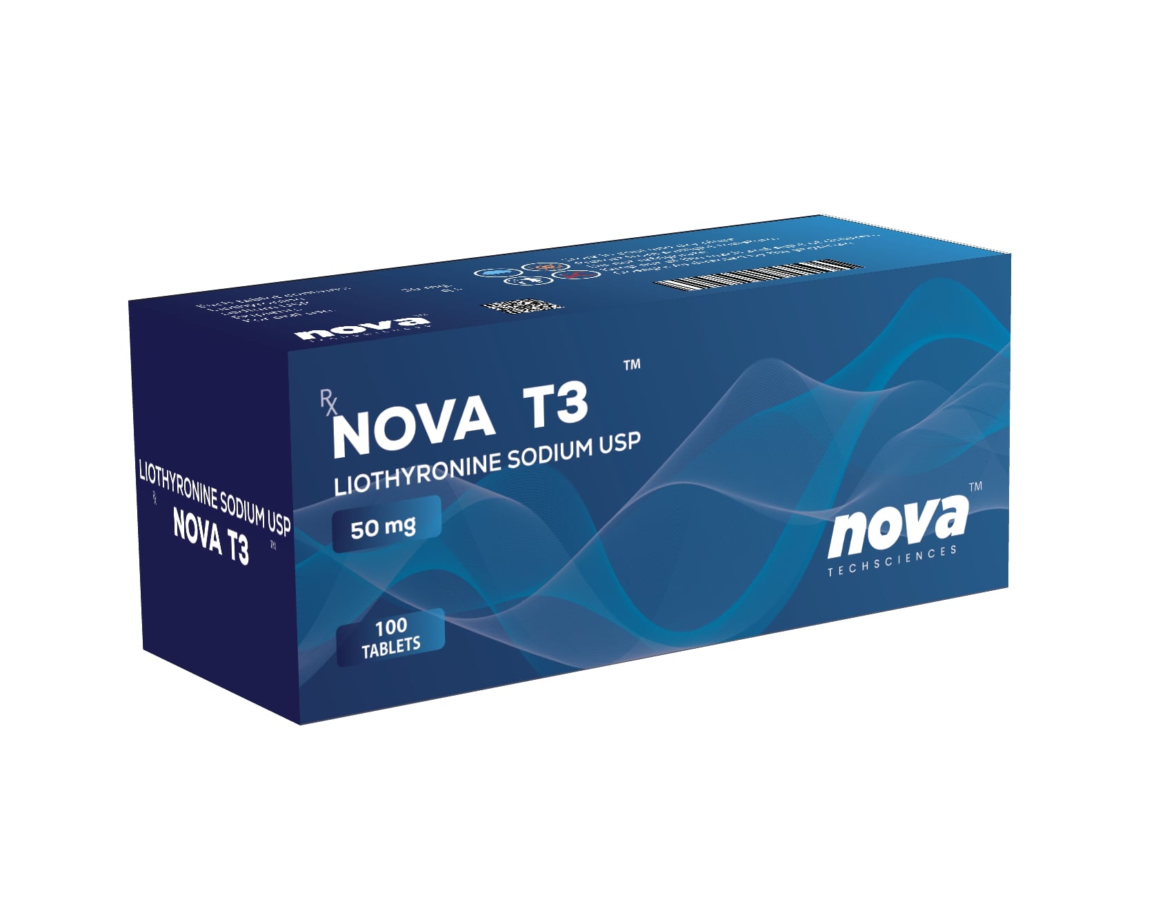 Fluoxymesterone Tablets CAS 76-43-7 and Liothyronine Sodium Tablets CAS 55-06-1 pharmaceutical compounds by Nova Techsciences
